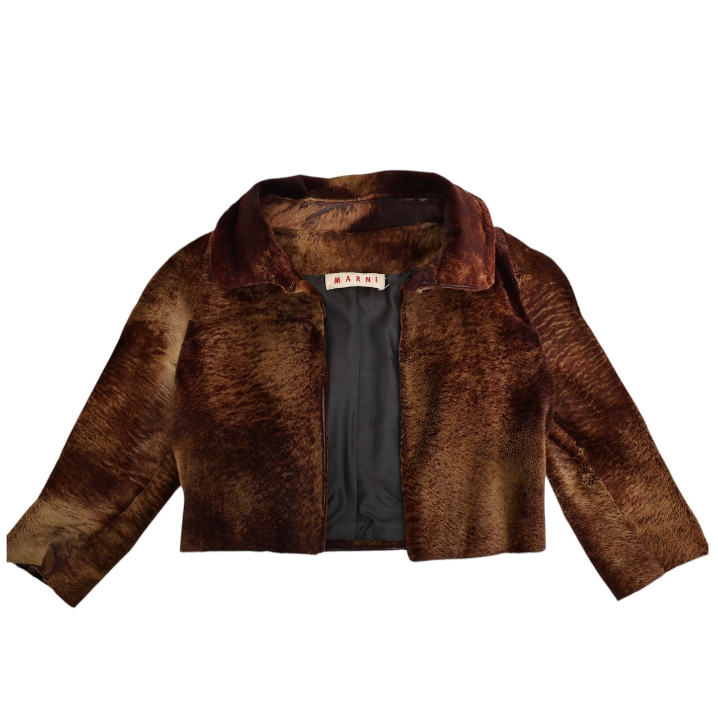 Marni Vintage Kidskin Fur Jacket - Size 40