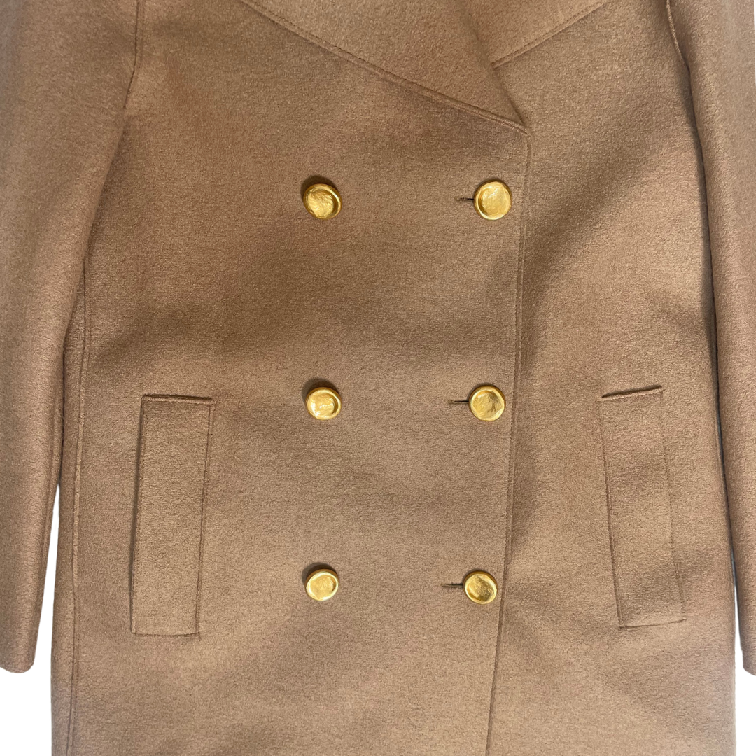 Harris Wharf London Double Brreasted Military Coat