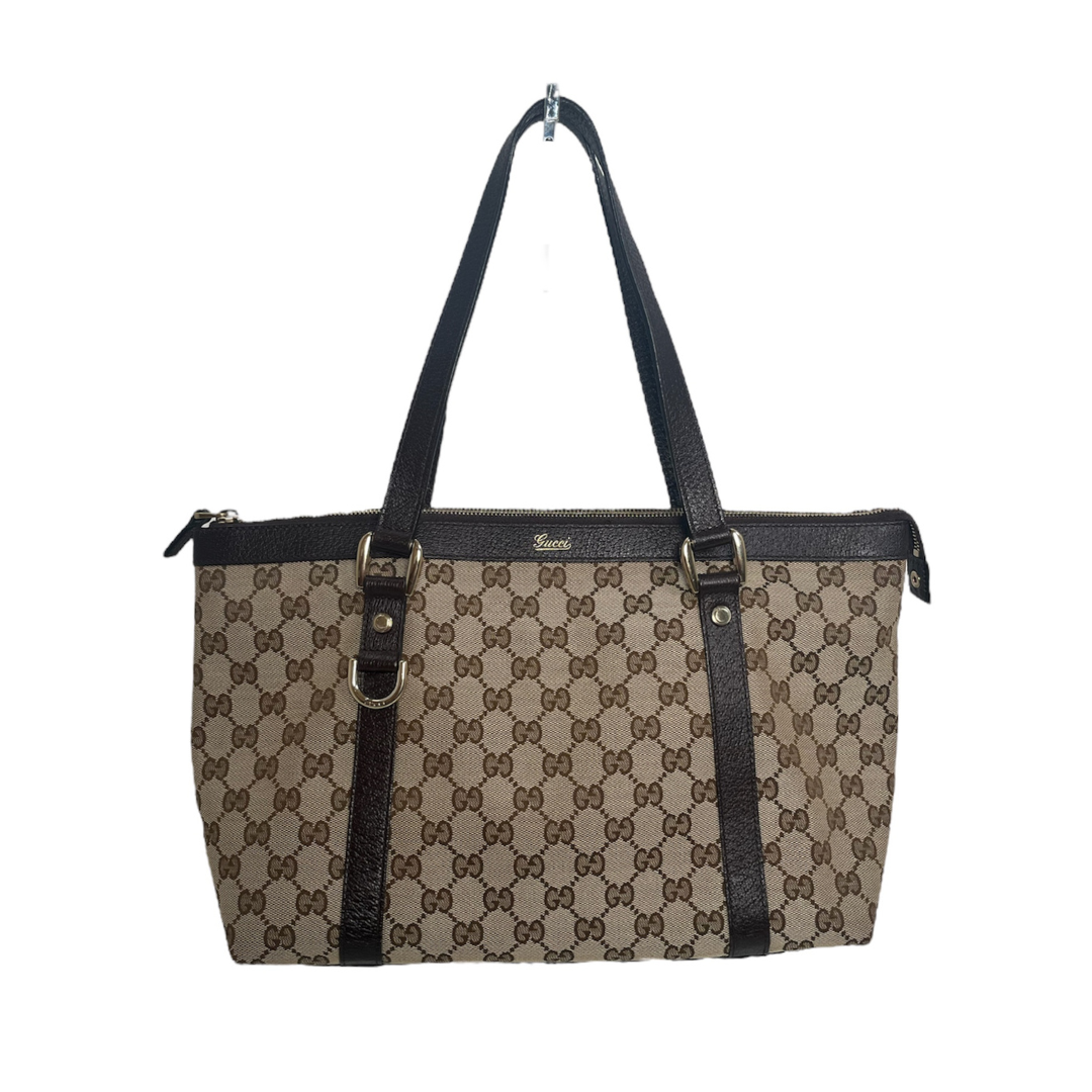 Gucci GG Canvas D-Ring Tote Bag