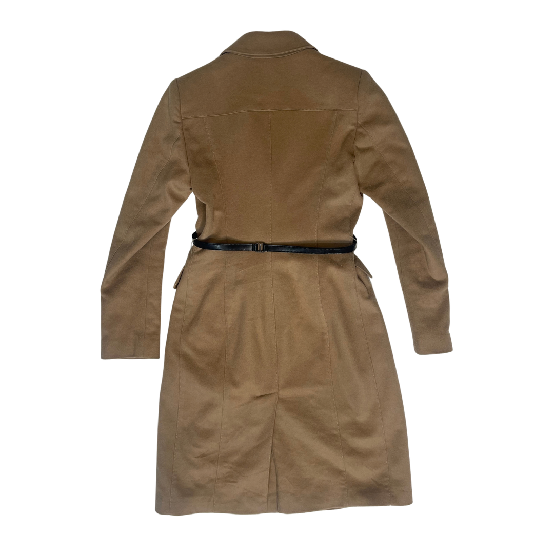 Burberry London Double Breasted Belted Coat