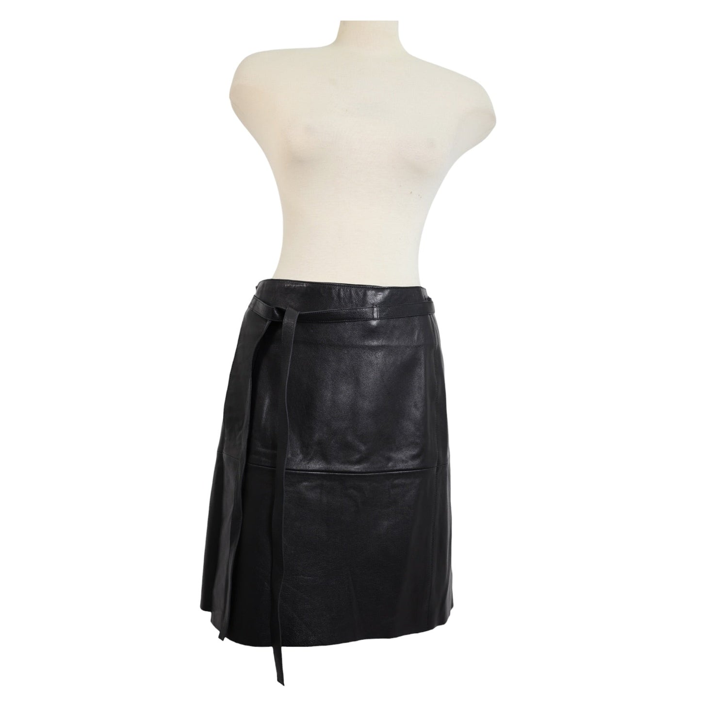 Isabel Marant Leather Coy Skirt