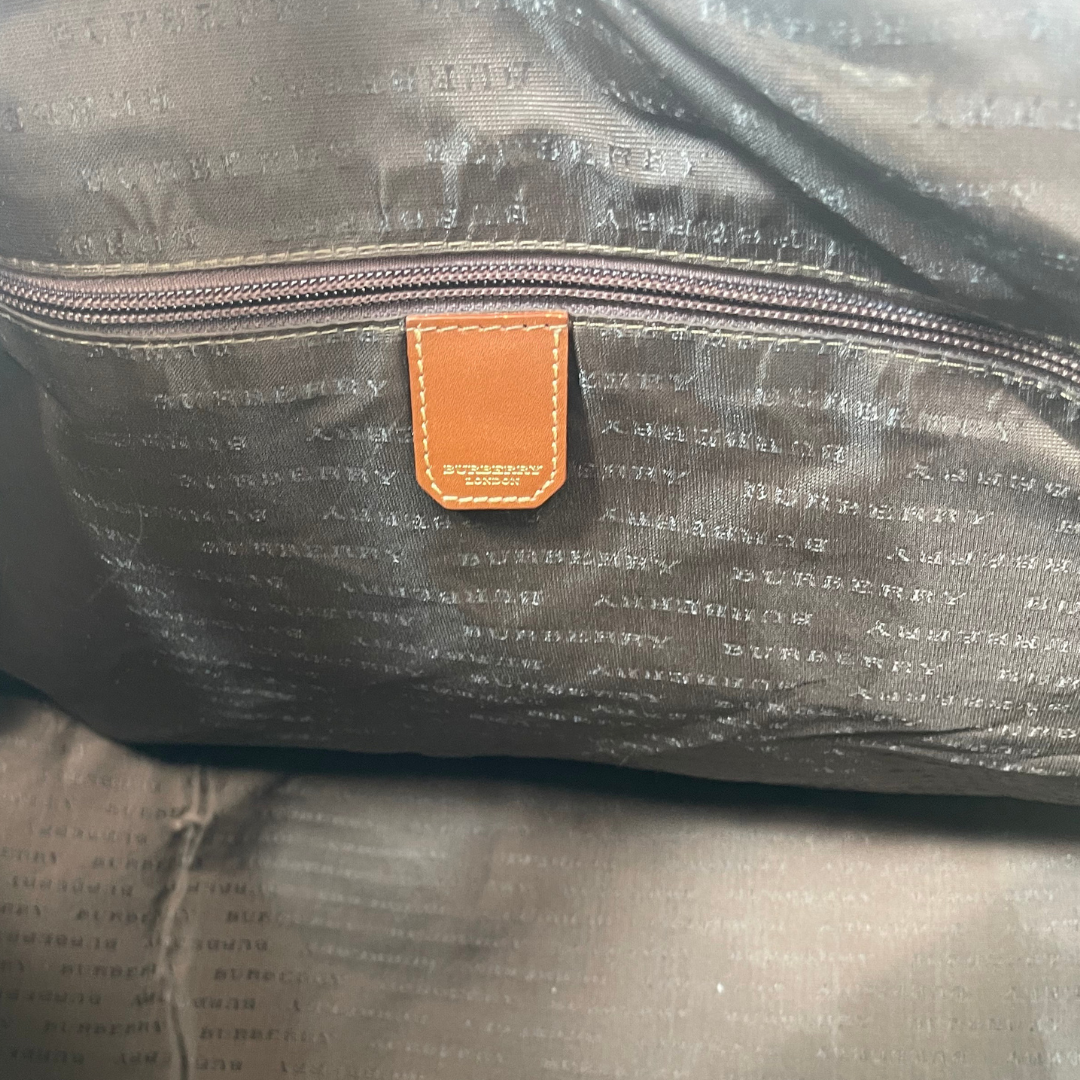 Burberry Haymarket Check Weekender Bag