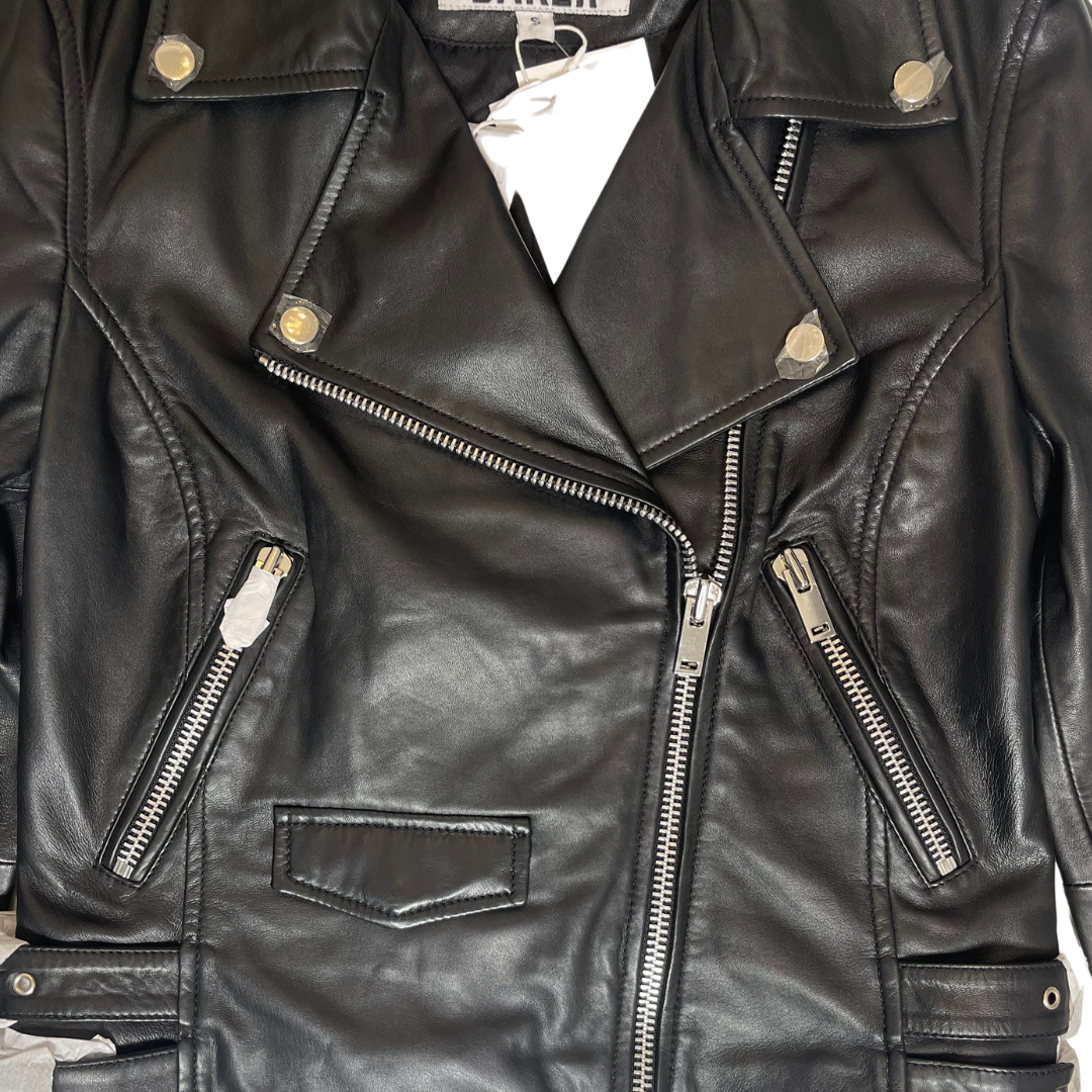 Walter Baker Liz Leather Moto Jacket