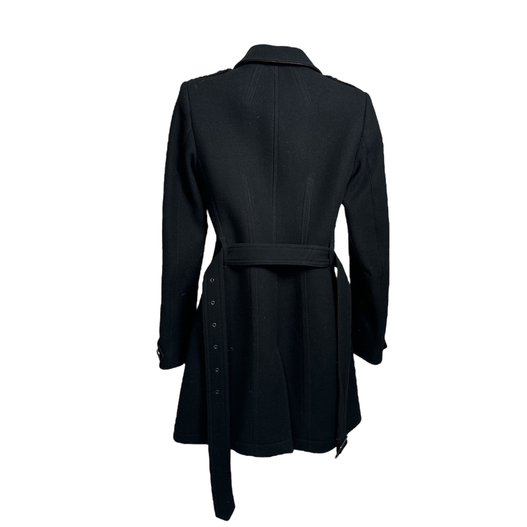 Burberry Brit Wool Belted Coat