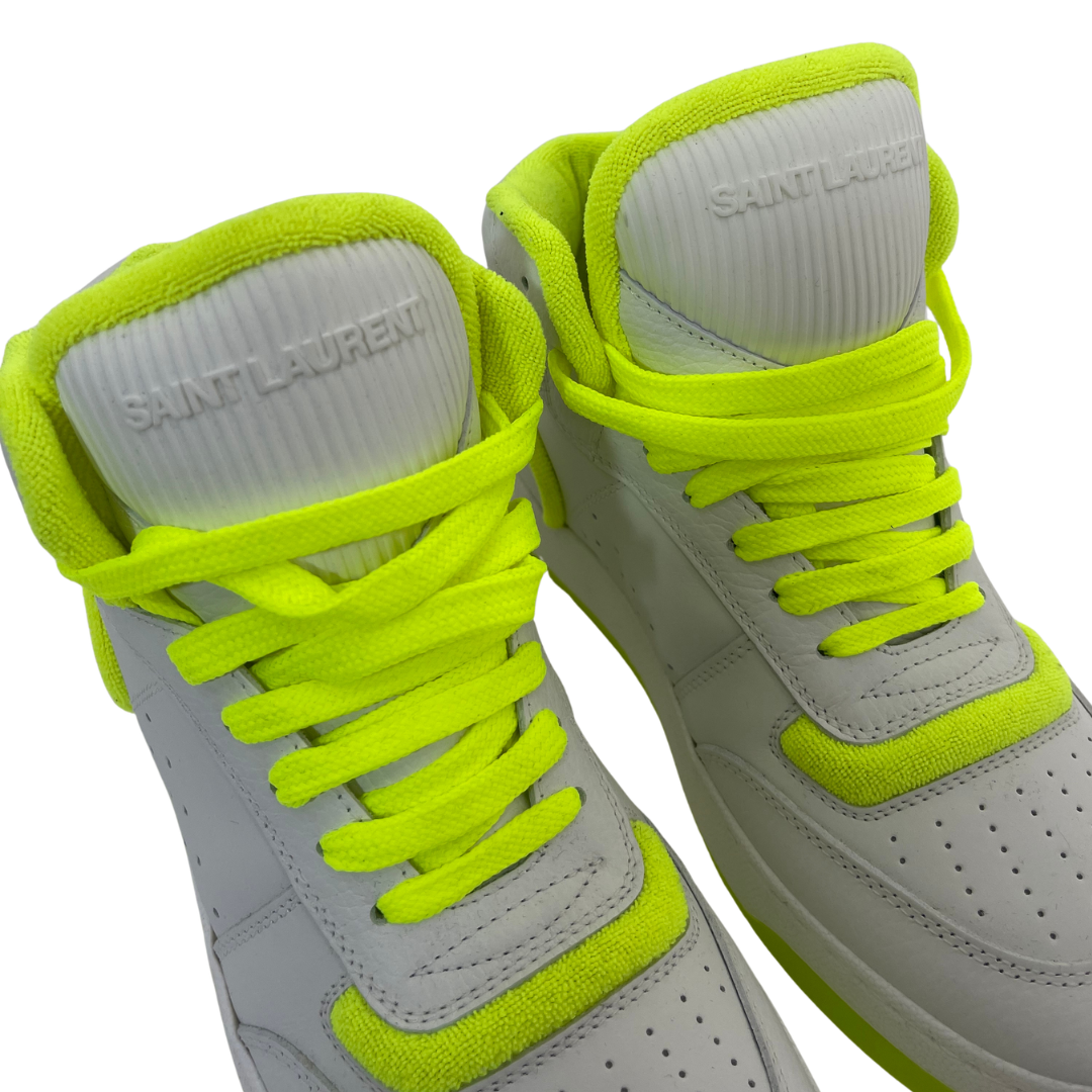 Saint Laurent SL/80 Mid-Top Sneakers