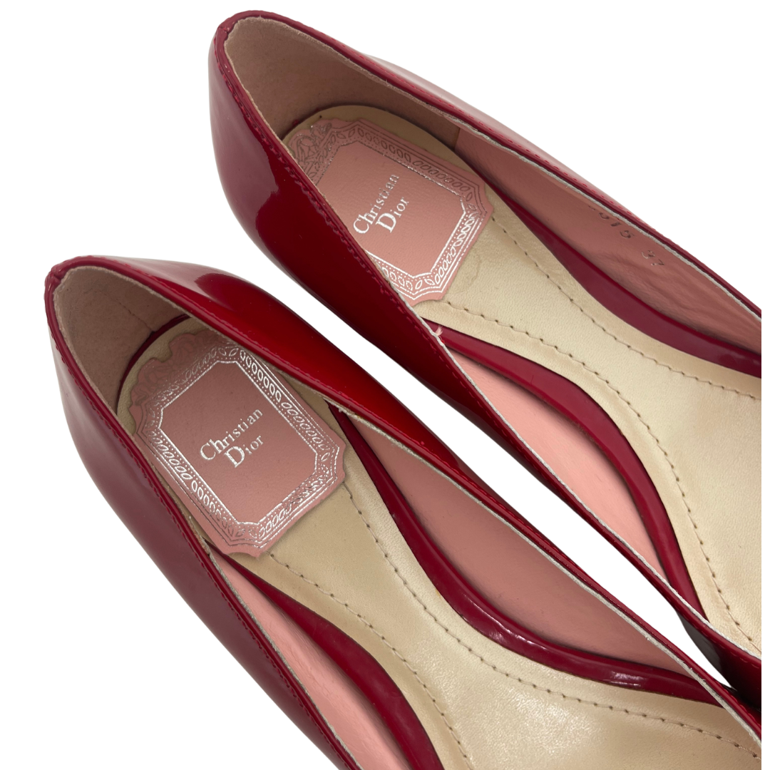 Christian Dior Patent Pumps