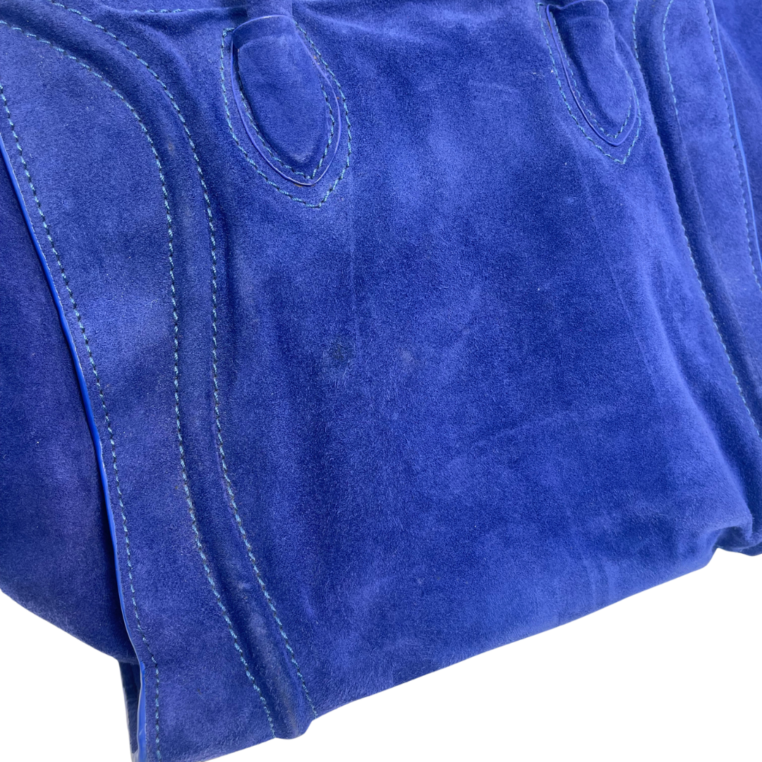 Céline Suede Luggage Phantom Small Tote Bag