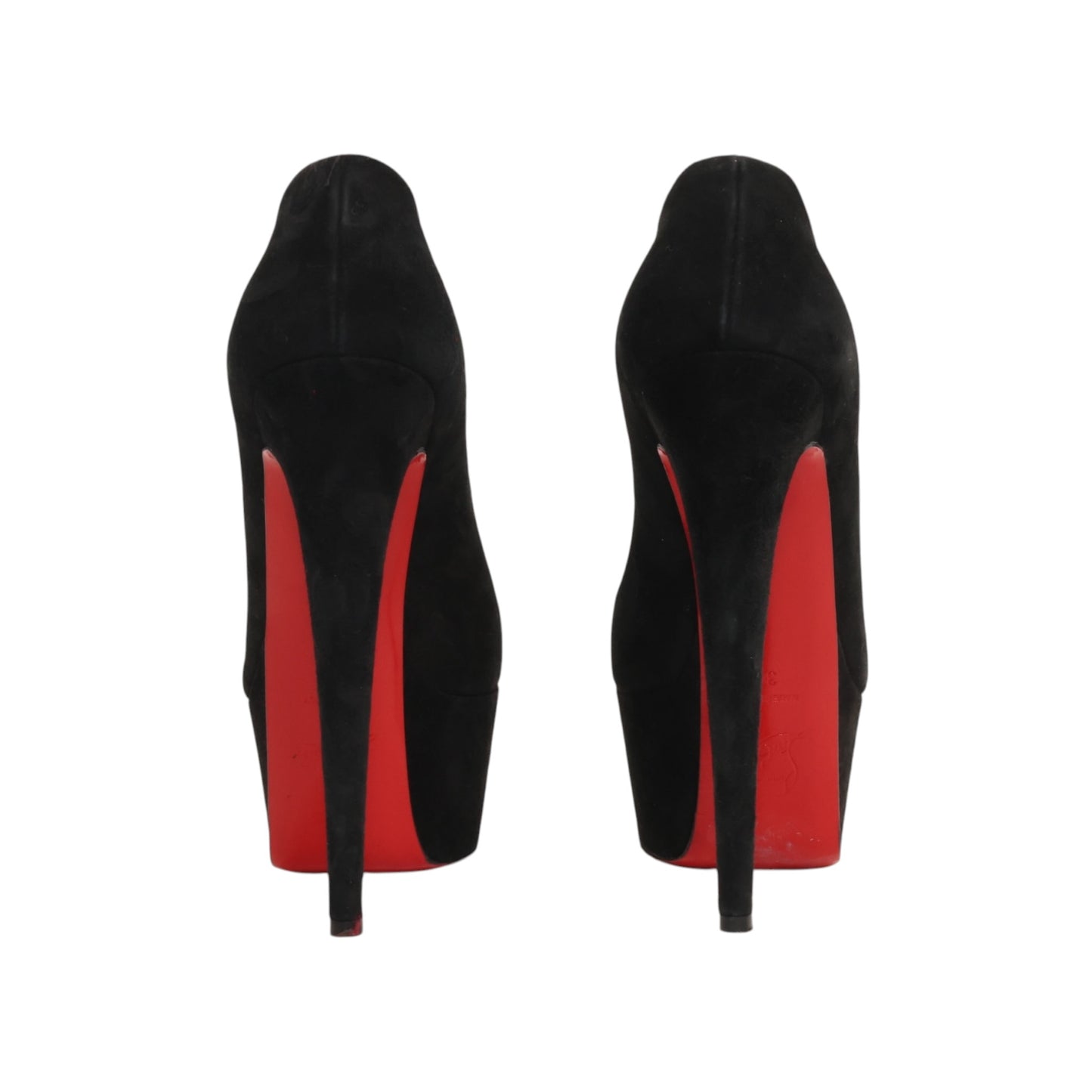 Christian Louboutin Suede Victoria 160 Platform Pumps (Size 38)