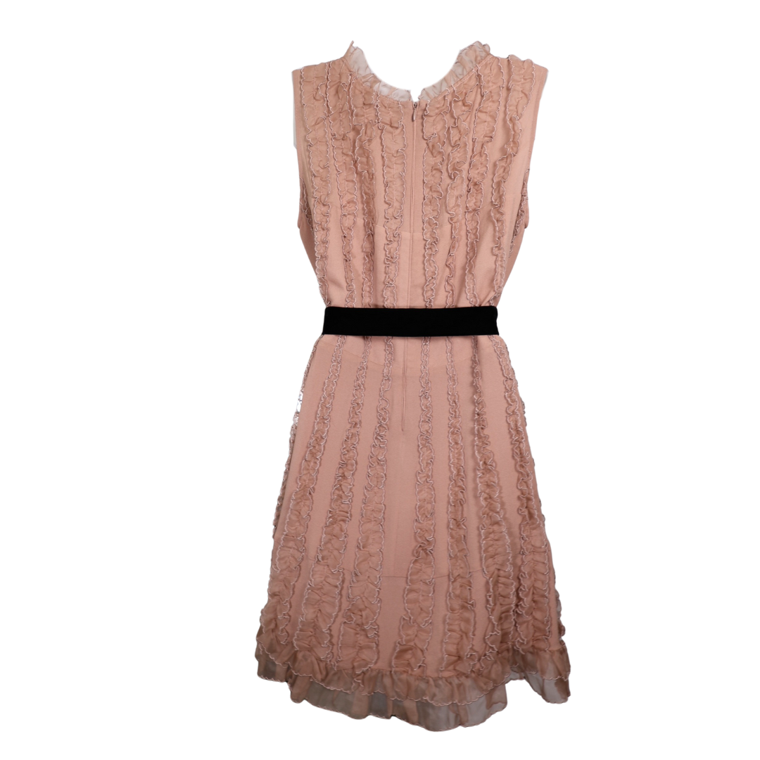 Red Valentino 2012 Ruffle Tulle Dress