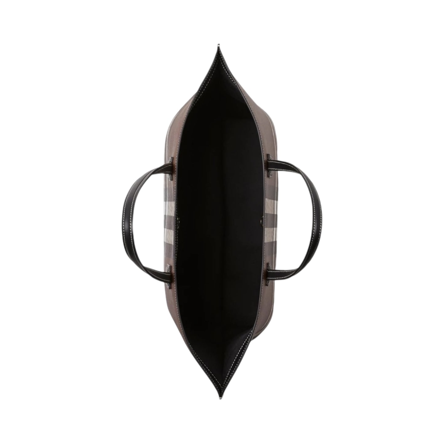 Burberry Medium E-Check Tote Bag