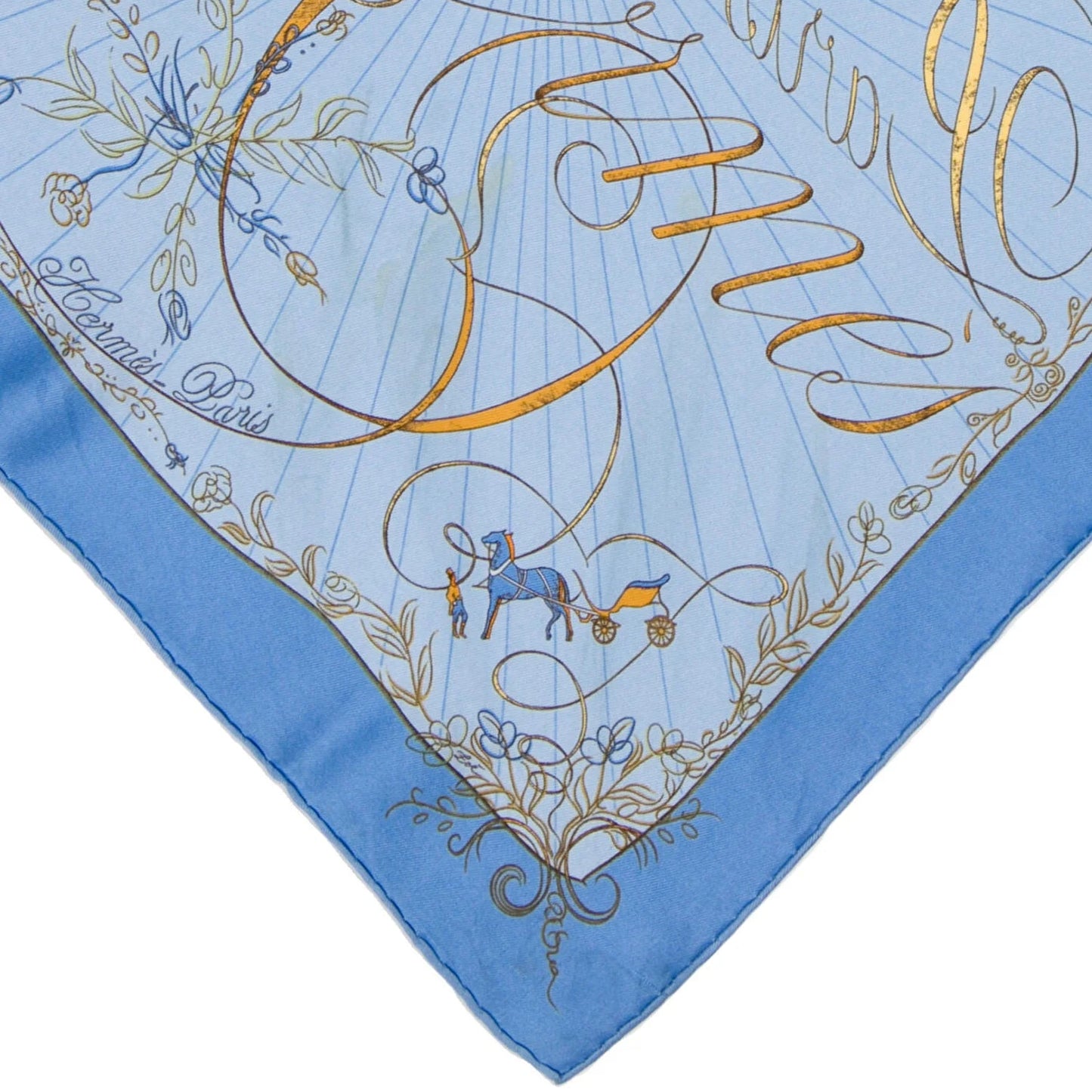 Hermès Effluves 45 Silk Scarf