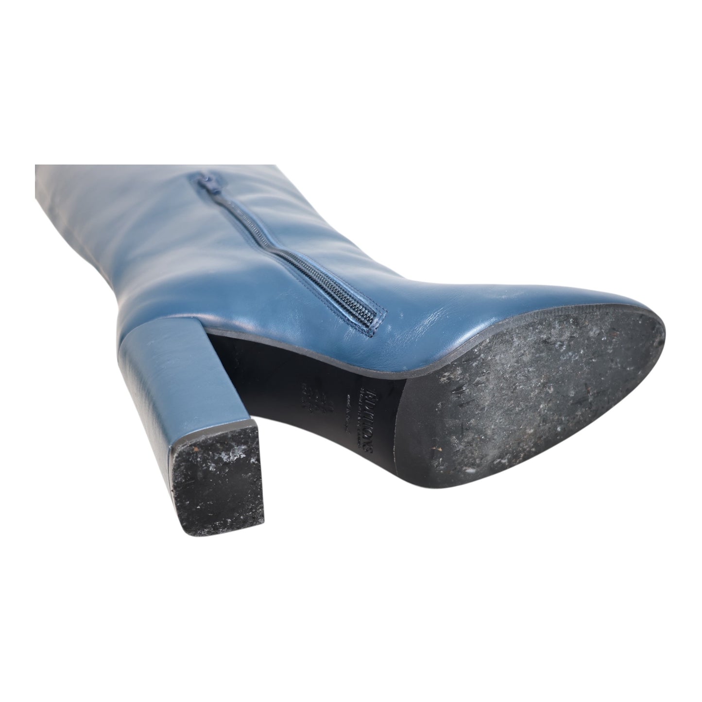 Sezane Editions Theodora Knee High Leather Boots (Size 40)