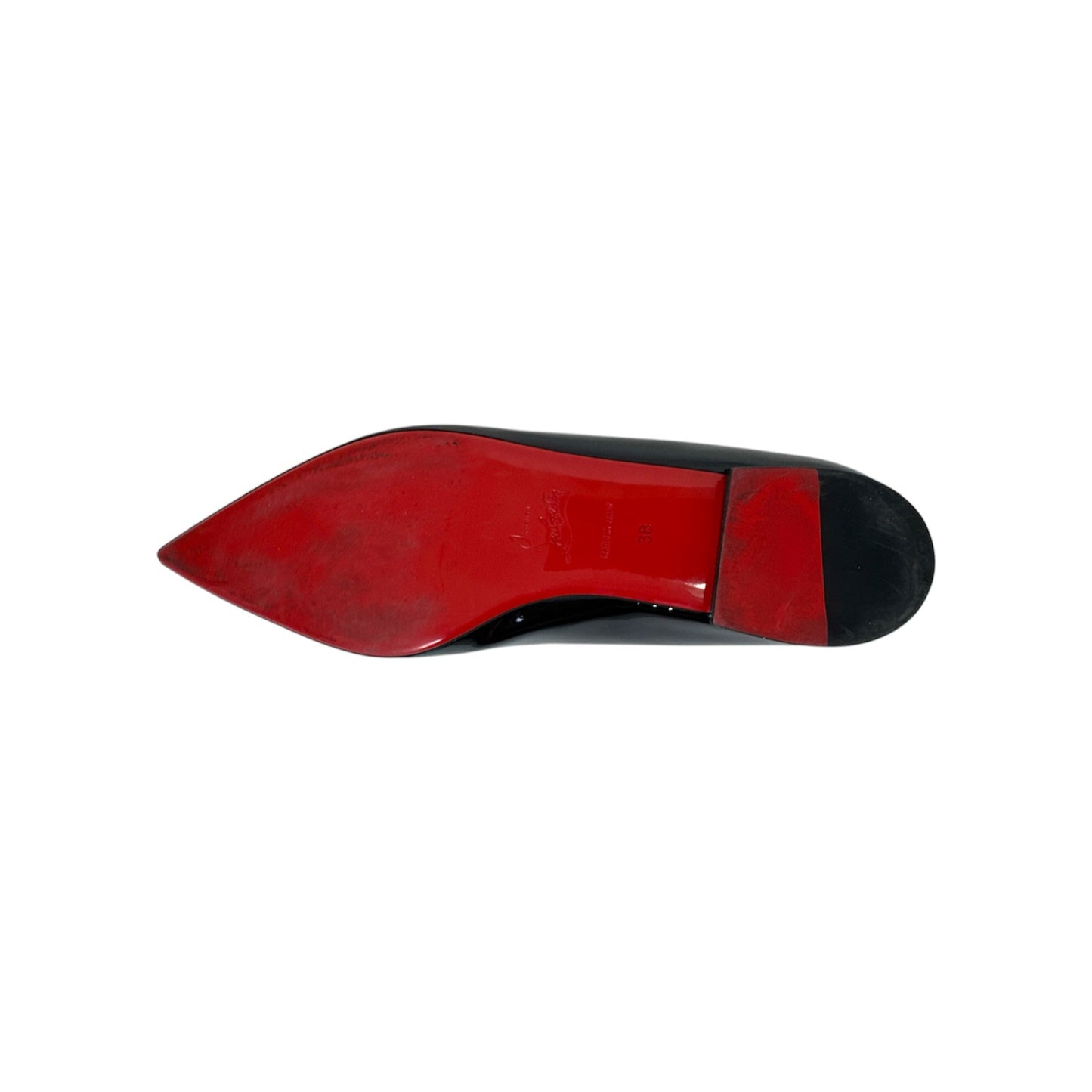 Christian Louboutin Hot Chickita Patent Flats (Size 38)
