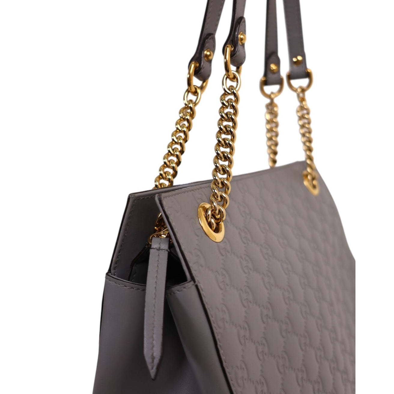 Gucci GG Guccissima Leather Chain Shoulder Bag