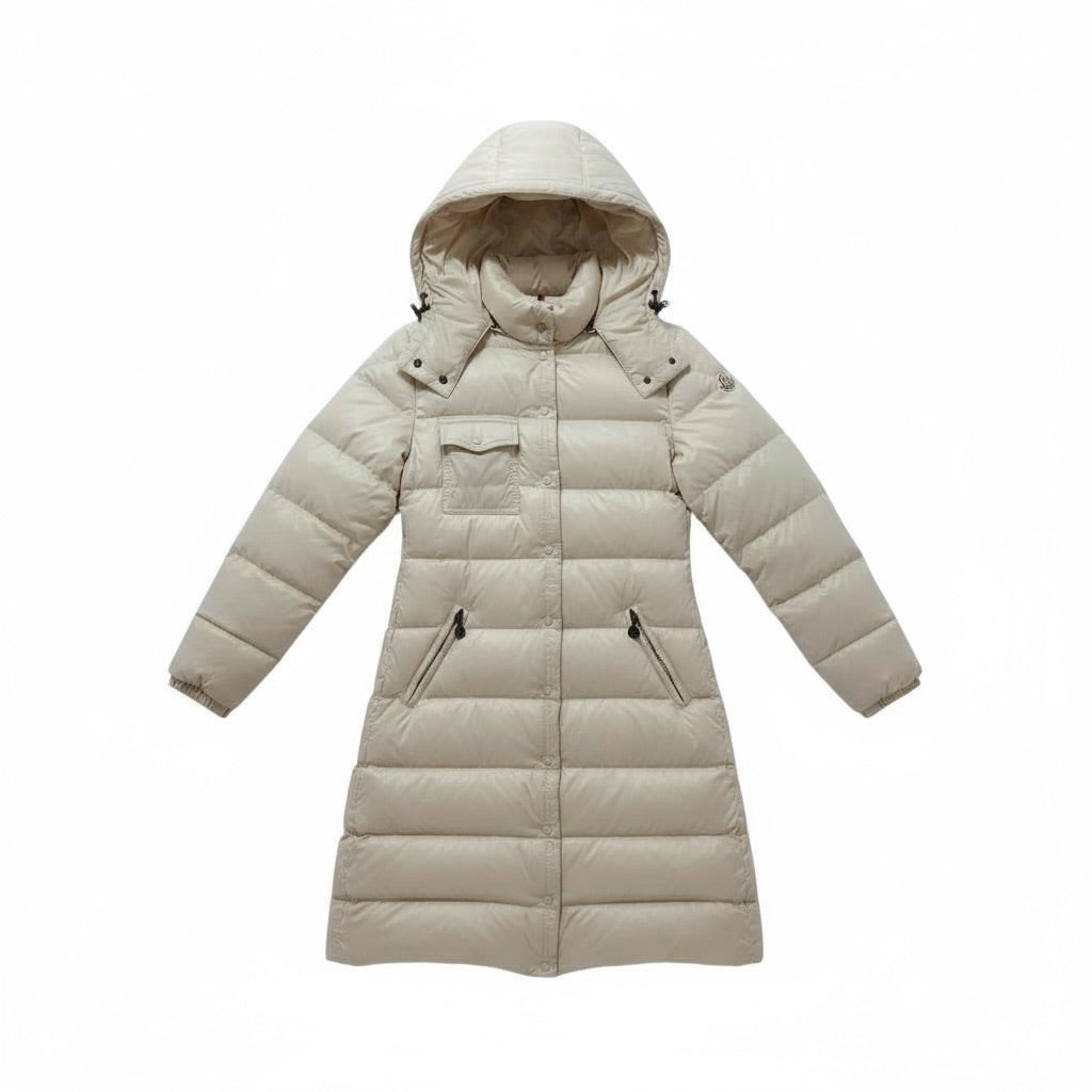 Moncler Hermine Giubbotto Hooded Down Coat