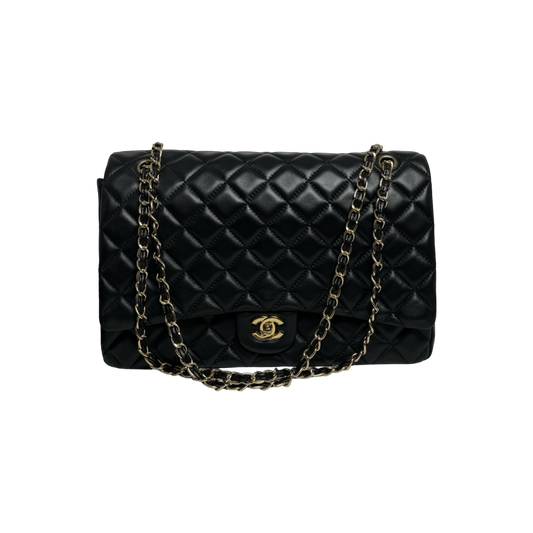 Chanel Jumbo Classic Double Flap Leather Bag