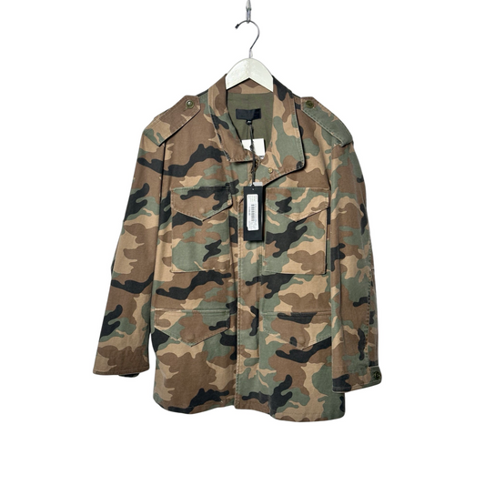 Nili Lotan Jackie Camo Army Jacket (S)