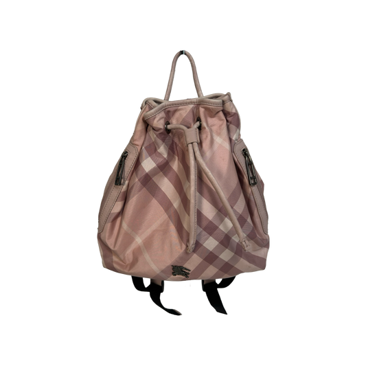Burberry Mini Haymarket Check Backpack
