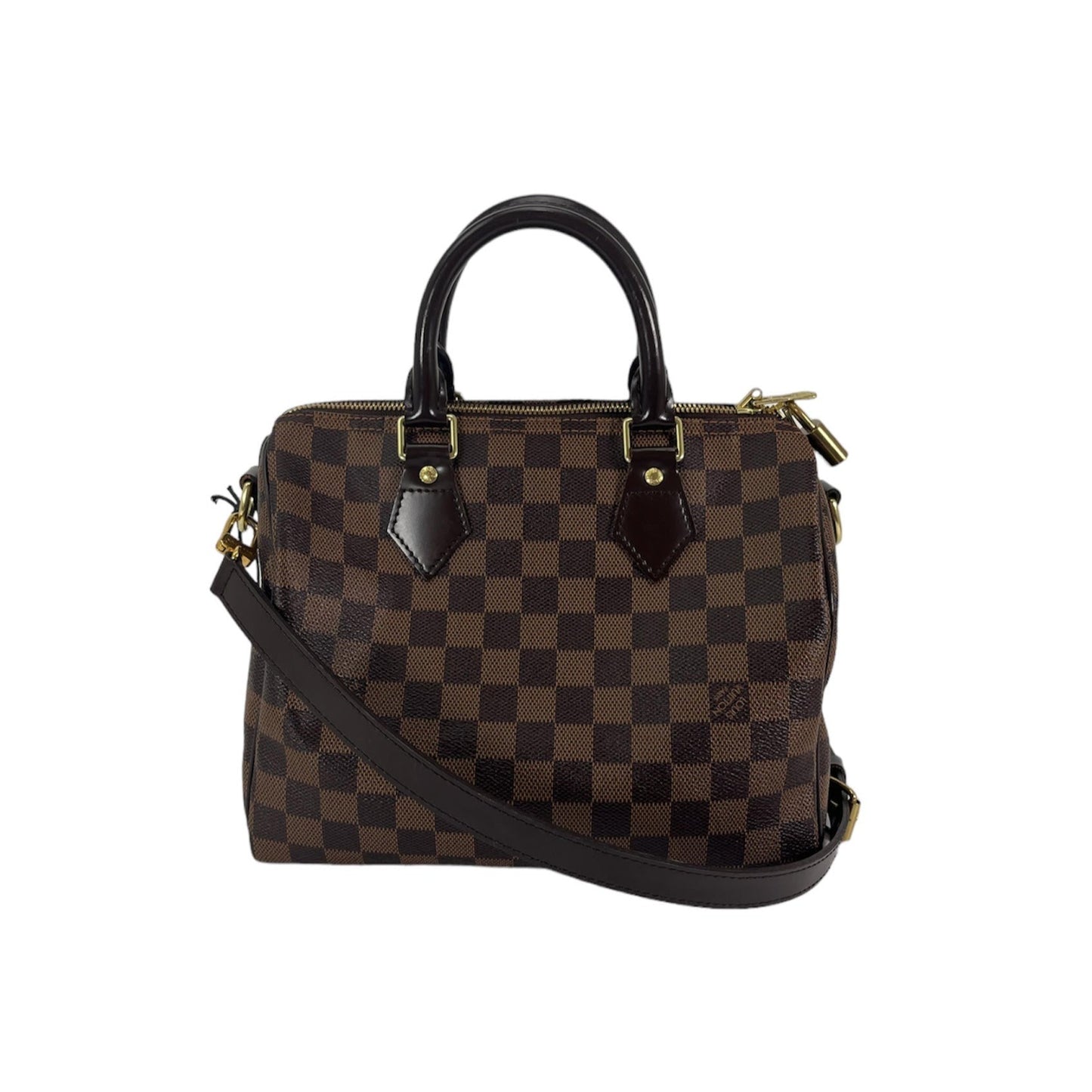 Louis Vuitton Damier Ebene Speedy Bandoulière 25 Bag