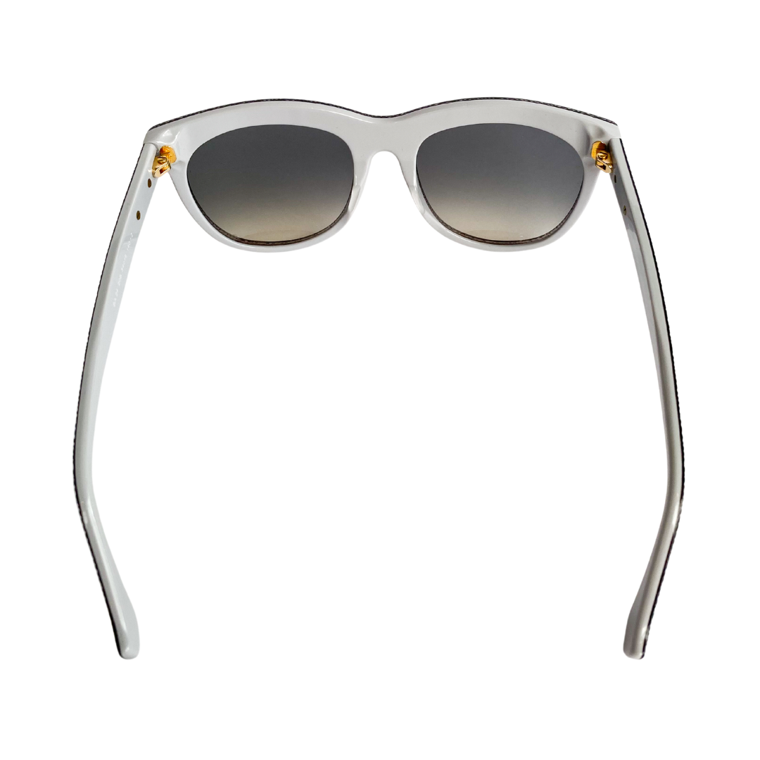 Balenciaga 24 Textured Cat Eye Sunglasses