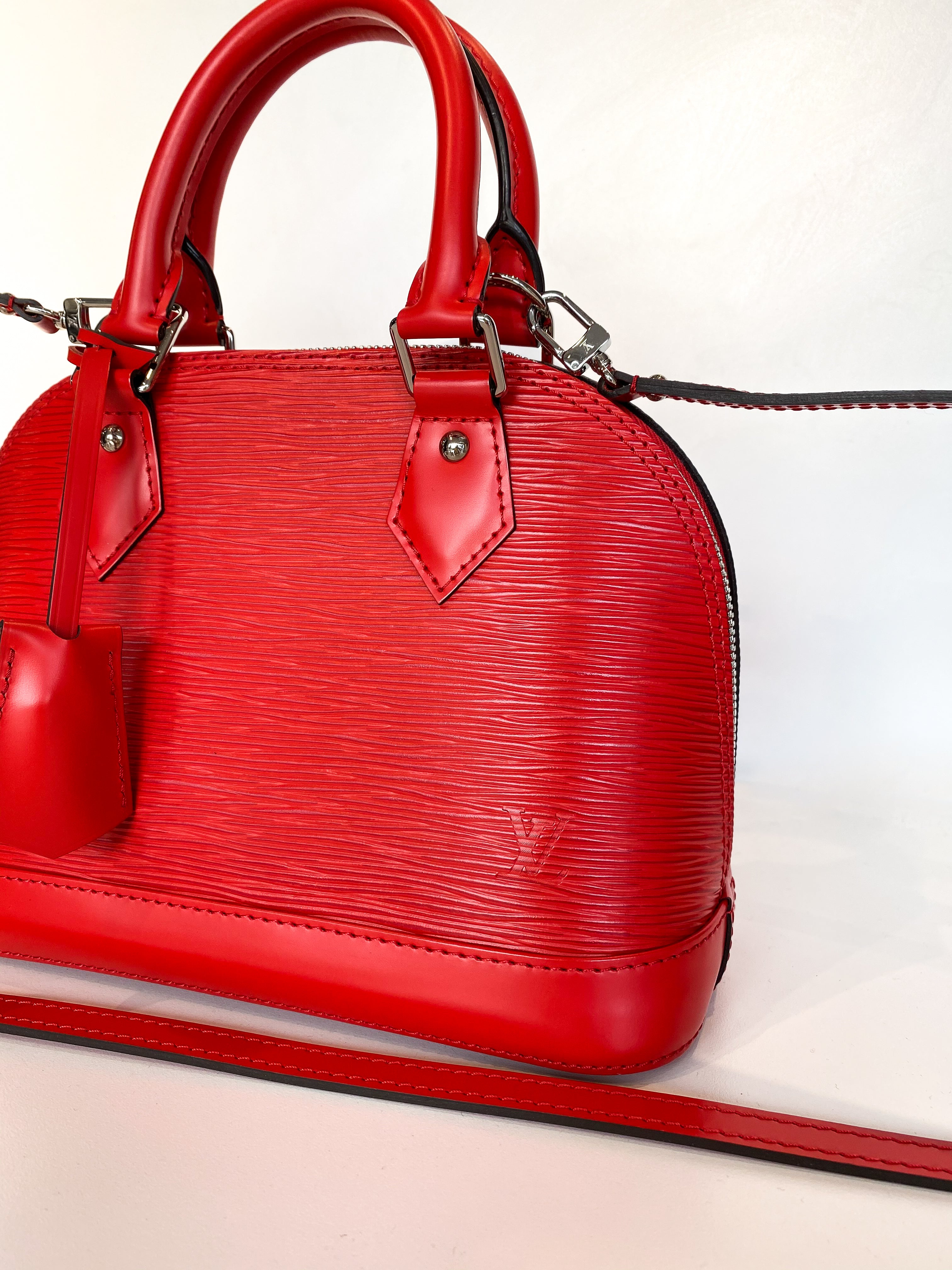 Louis Vuitton Alma BB Top Handle Bag in Epi Leather Neutrals | 3D model