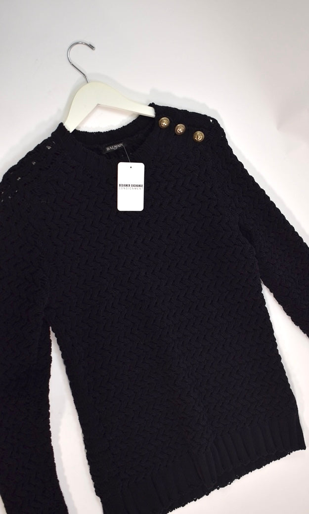 Balmain Knit Sweater (Size 40)