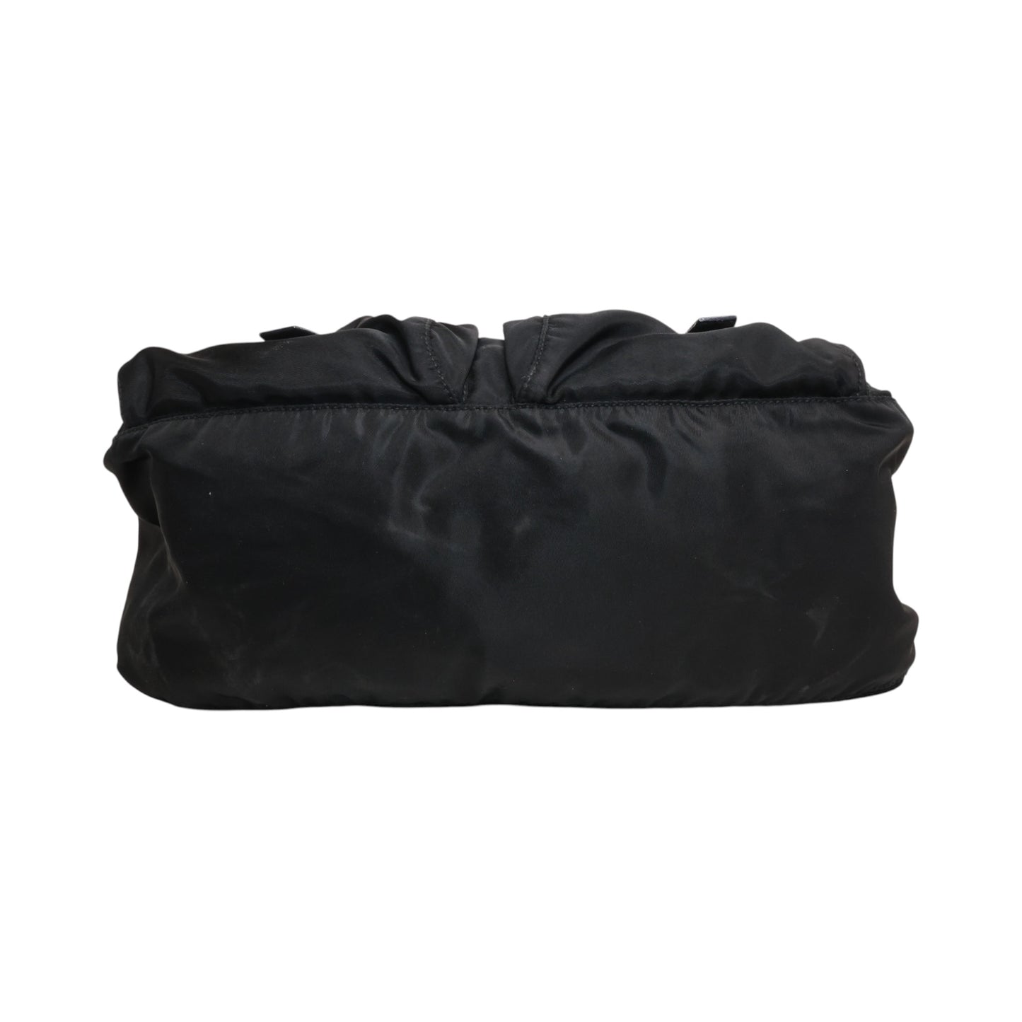 Prada Tessuto Nylon Vintage Double Pocket Messenger Bag