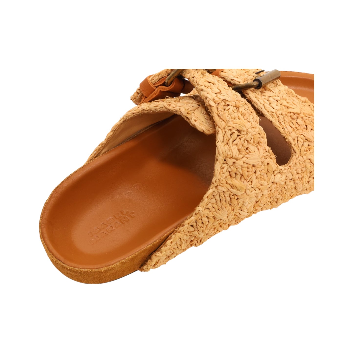 Isabel Marant Lennyo Raffia Sandals (Size 37)
