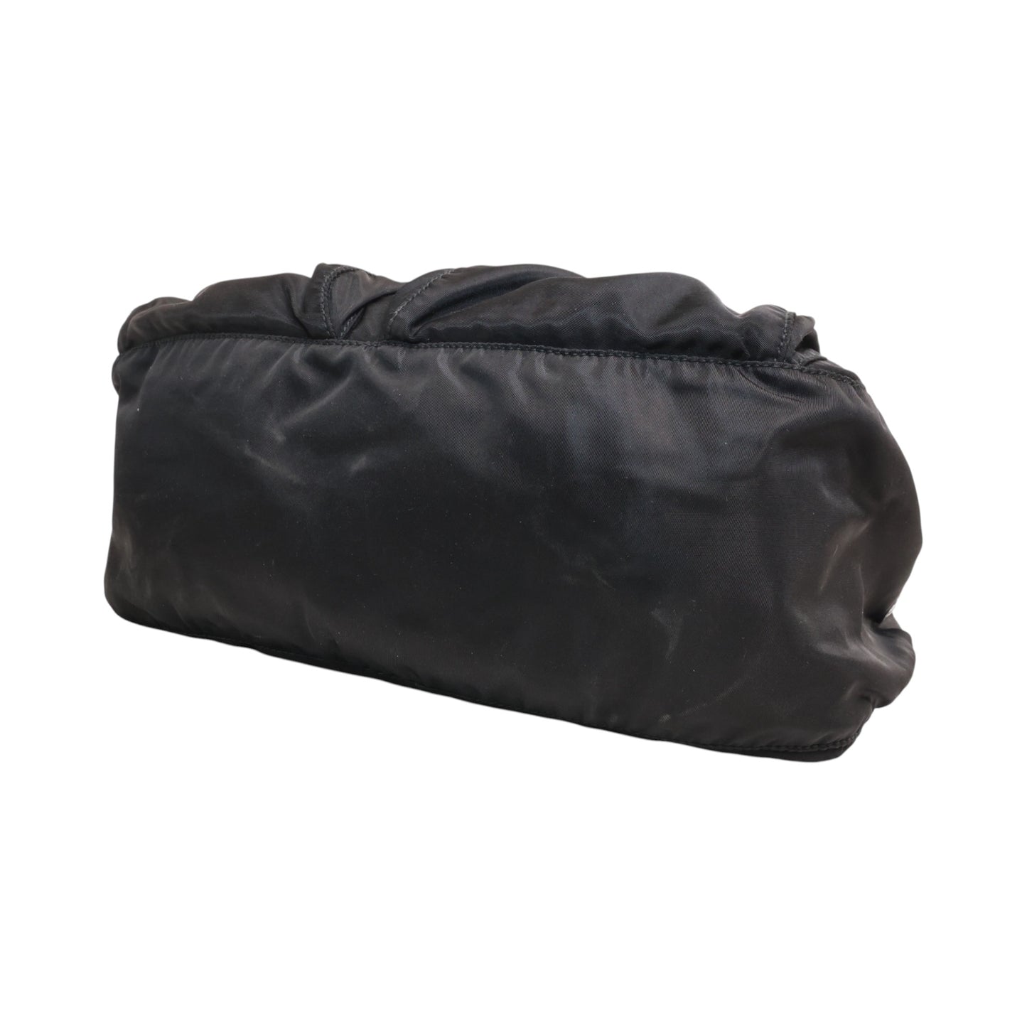 Prada Tessuto Nylon Vintage Double Pocket Messenger Bag