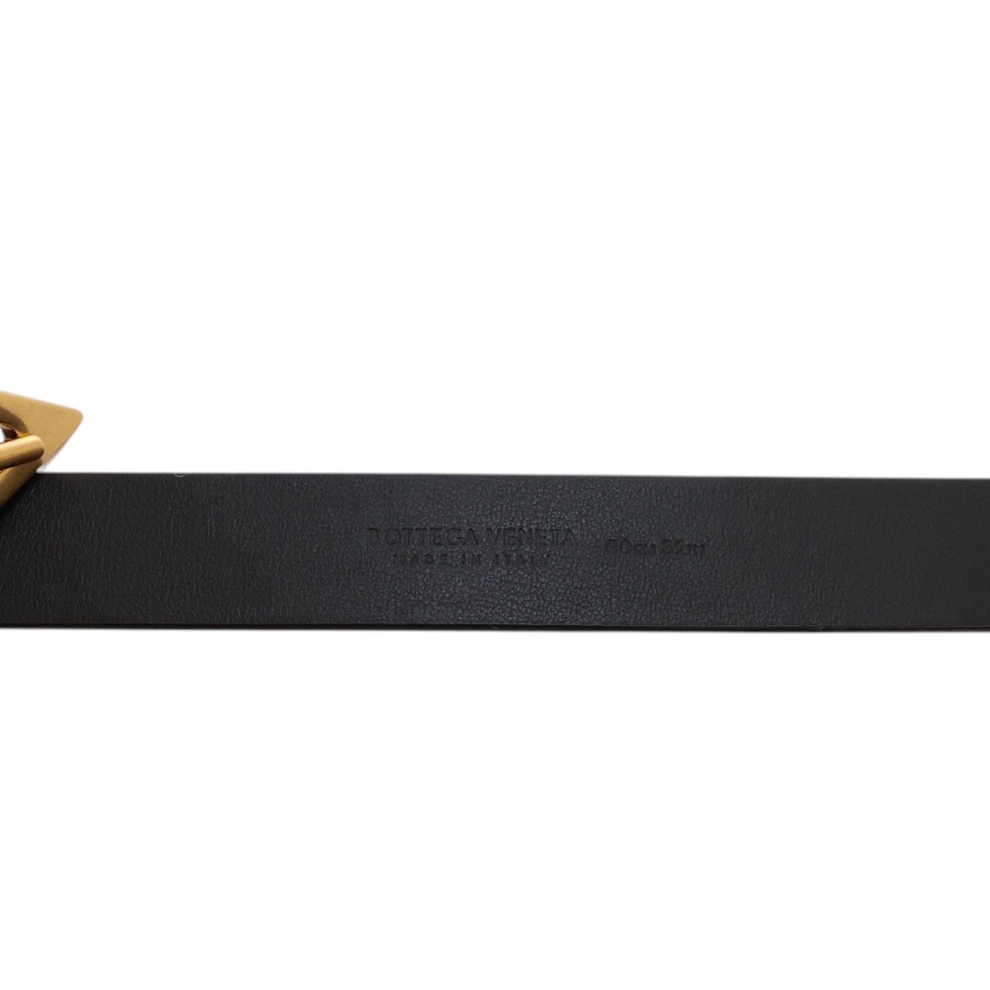 Bottega Veneta Leather Triangle Small Belt