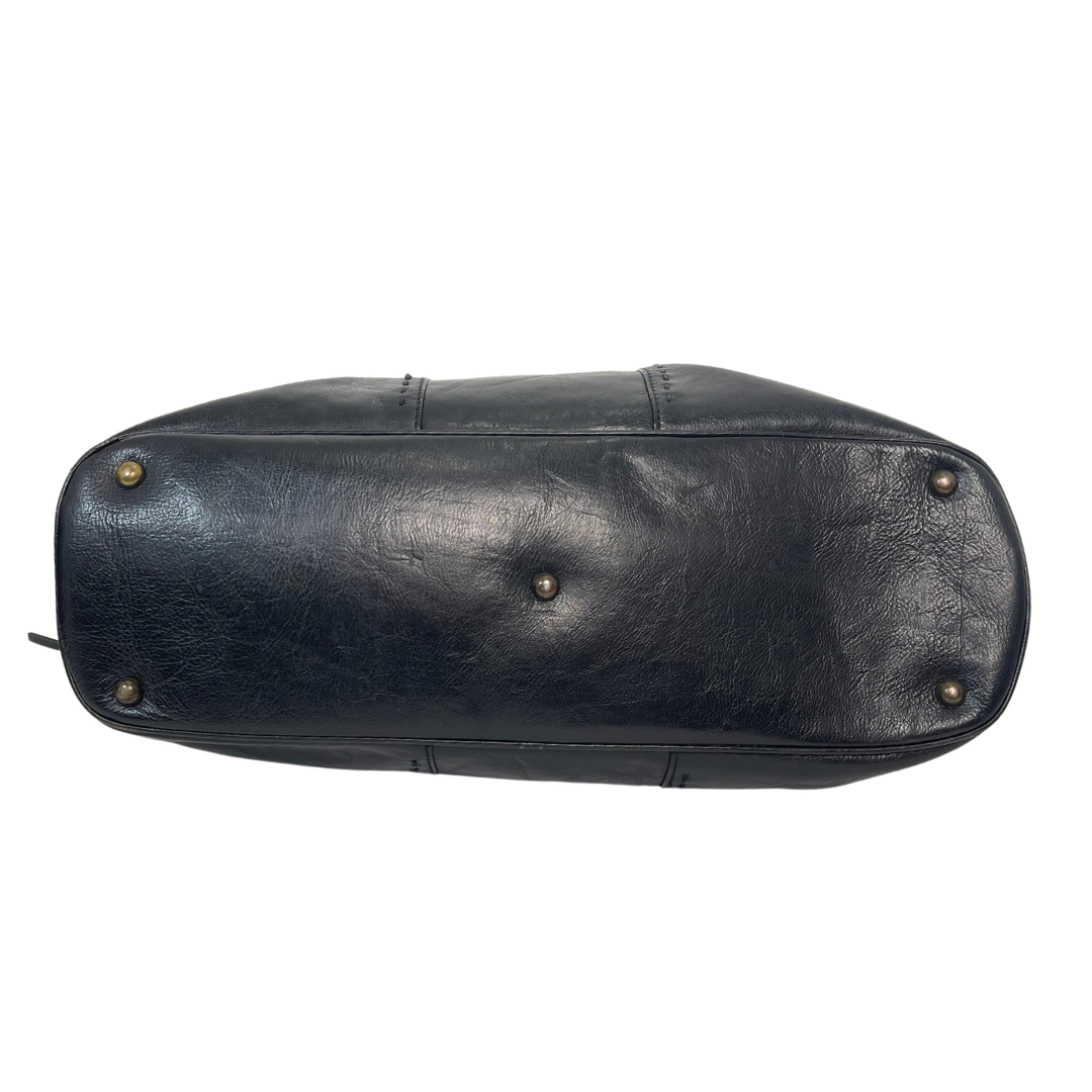 Yves Saint Laurent Vintage Muse Leather Bowler Bag