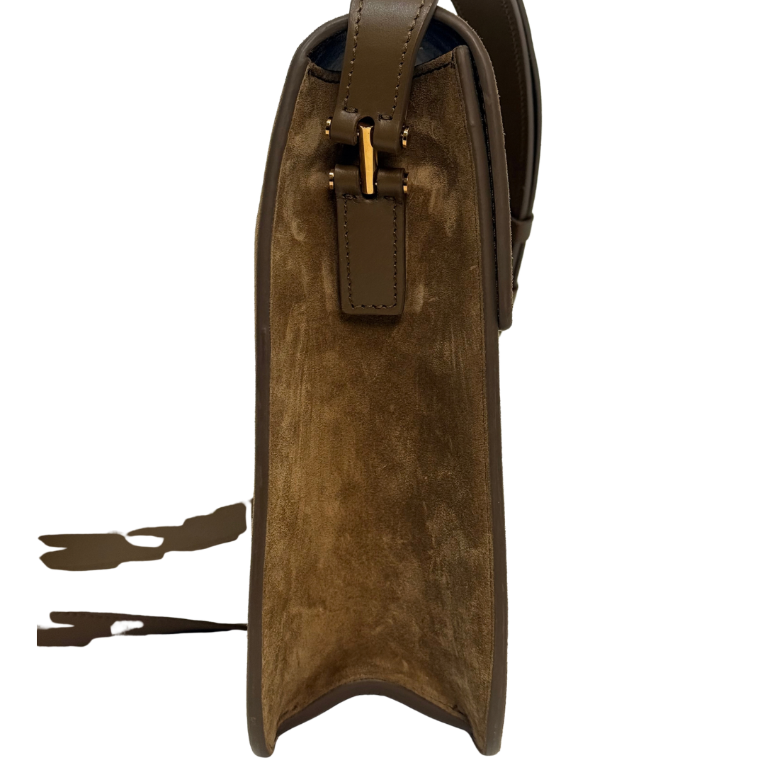 Tom Ford Tara Suede Crossbody Bag