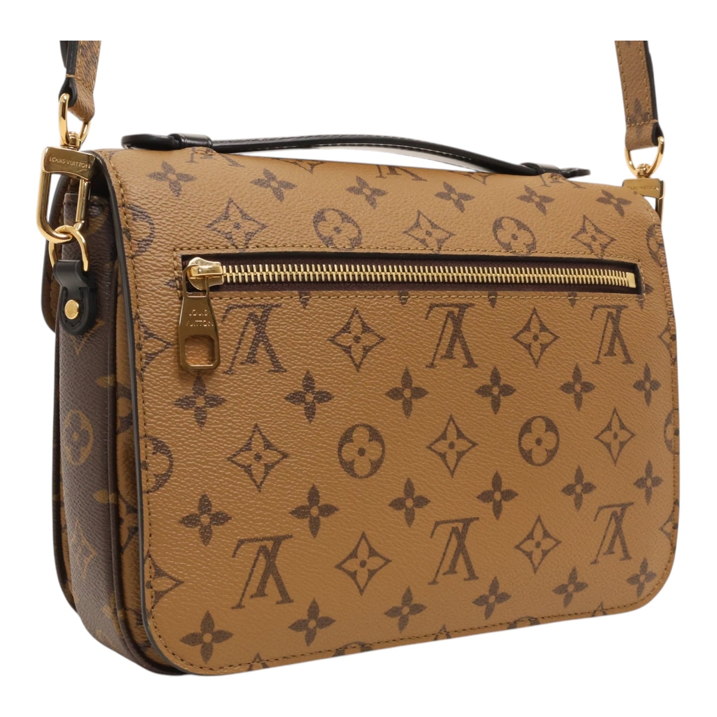 Louis Vuitton Reverse Monogram Pochette Metis Bag w/ Strap