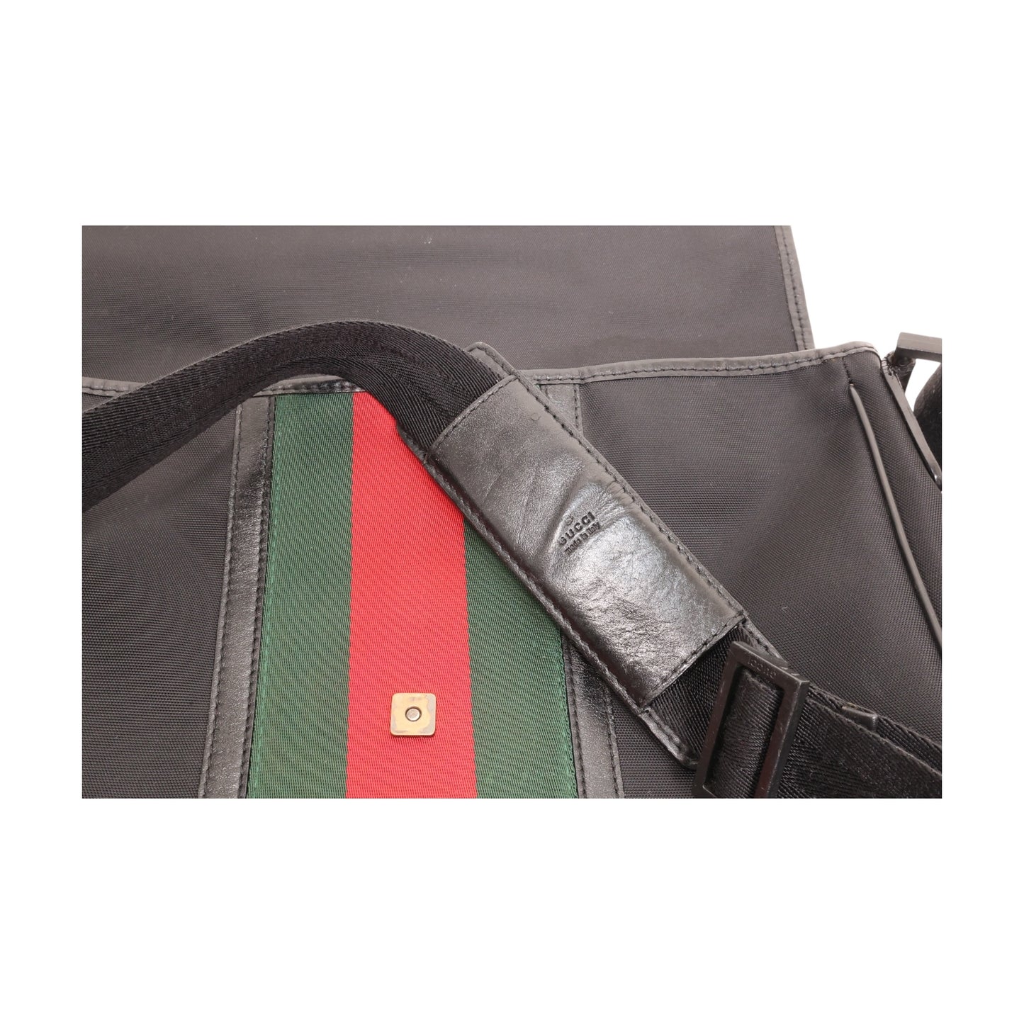 Gucci GG Web Messenger Bag