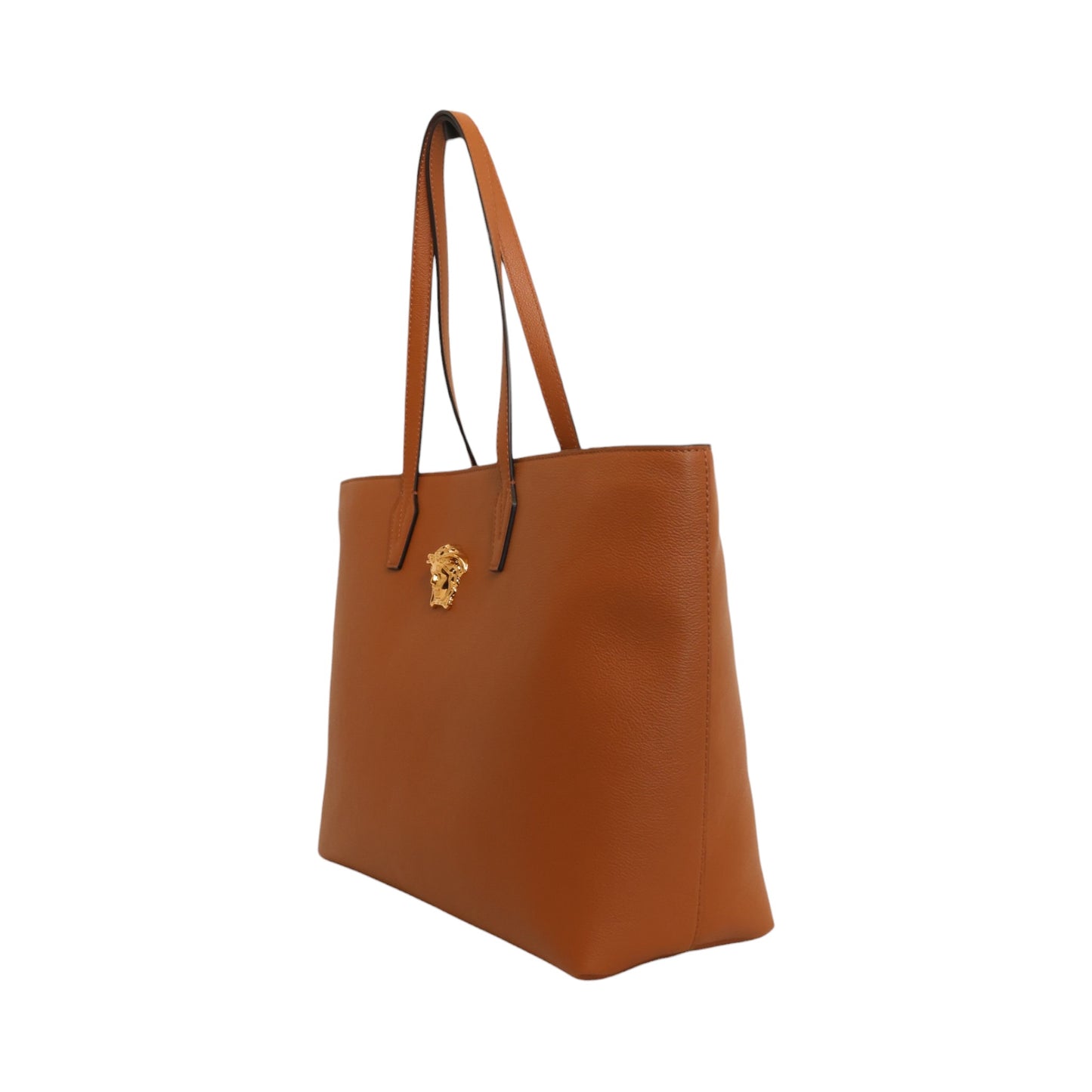 Versace Medusa Calf Leather Tote Bag