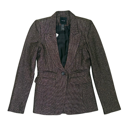 Smythe Metallic Wool Blazer
