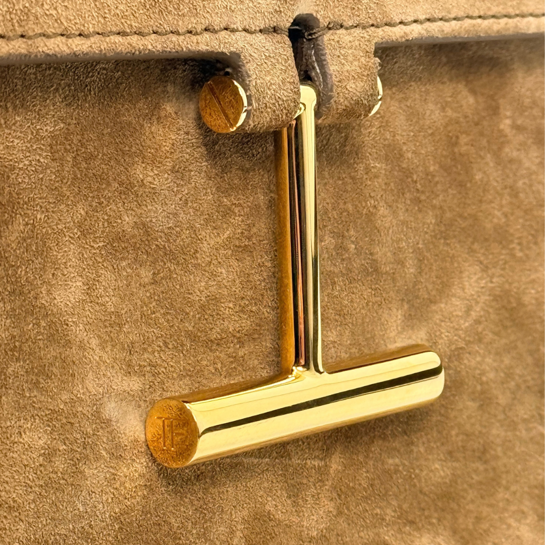 Tom Ford Tara Suede Crossbody Bag