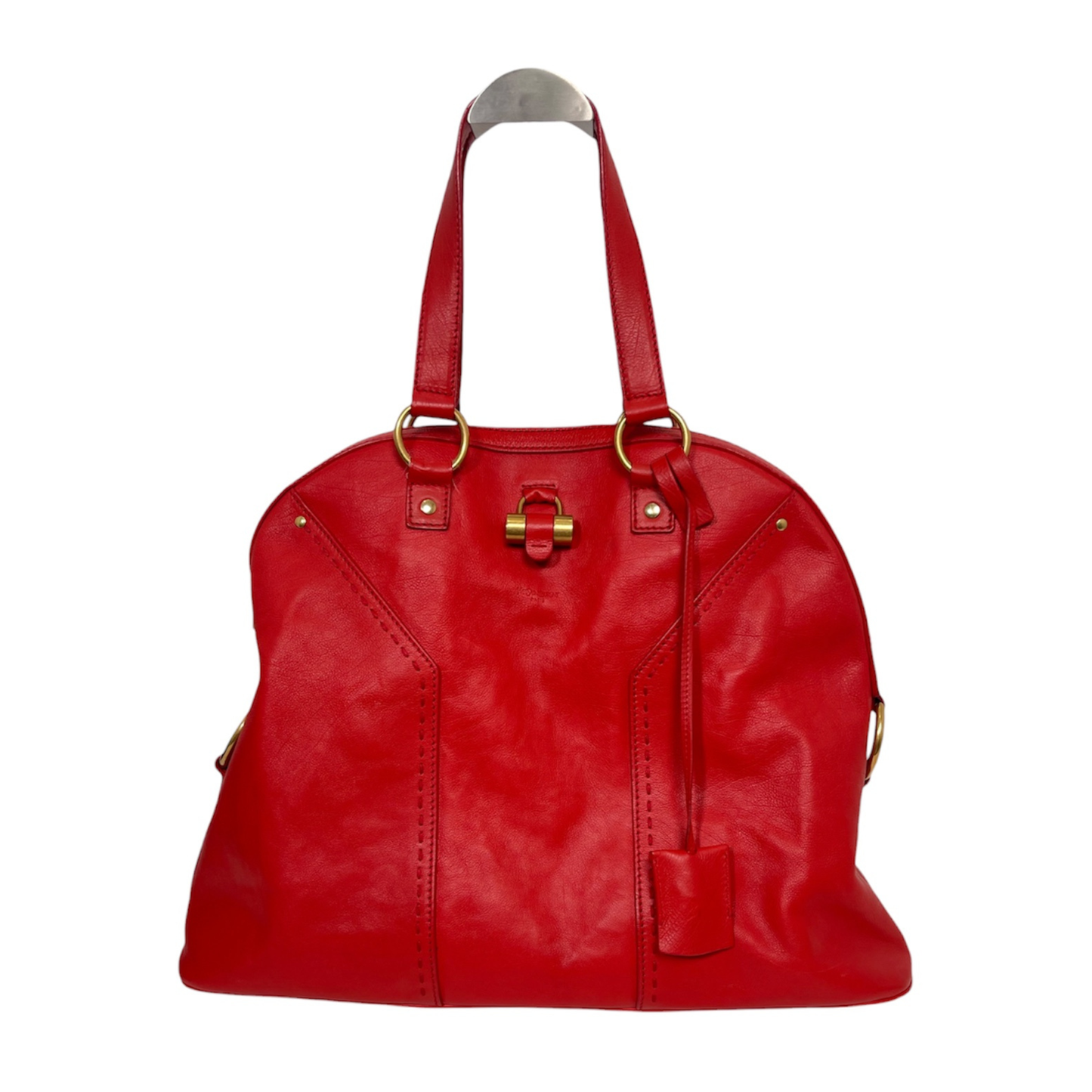 Yves Saint Laurent Vintage Muse Leather Bowler Bag
