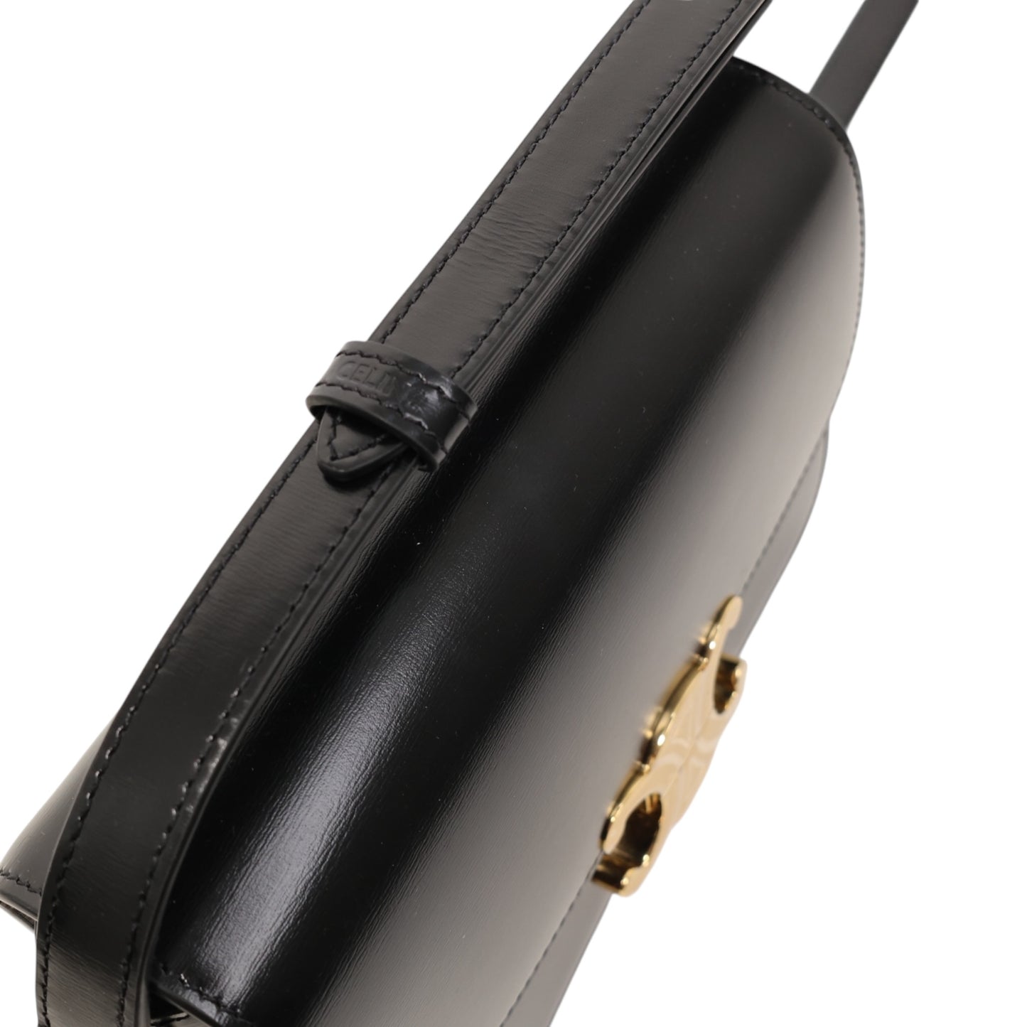 Celine Teen Triomphe Bag in Shiny Calfskin