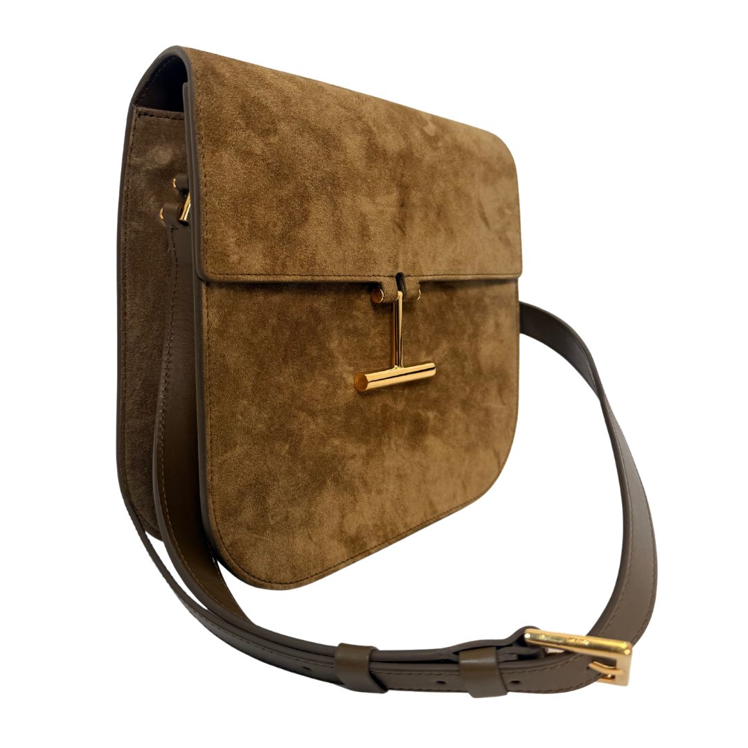 Tom Ford Tara Suede Crossbody Bag