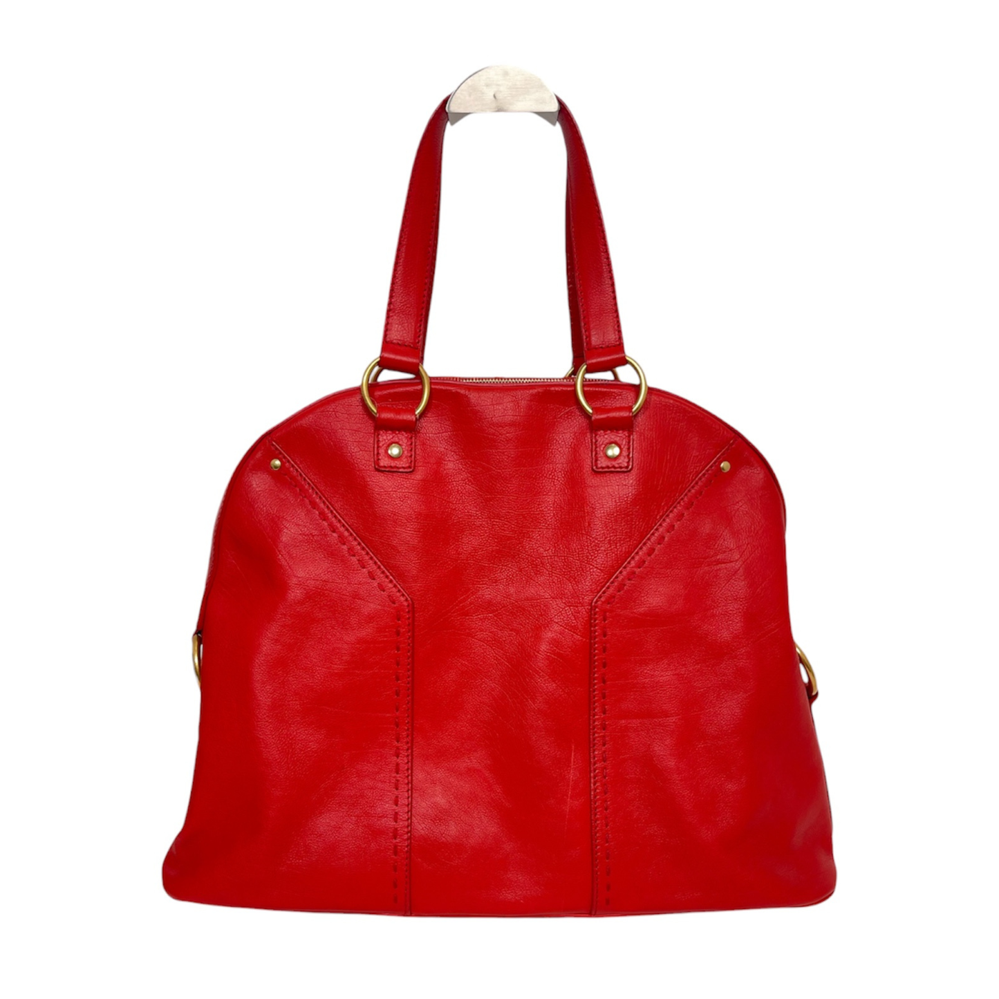 Yves Saint Laurent Vintage Muse Leather Bowler Bag