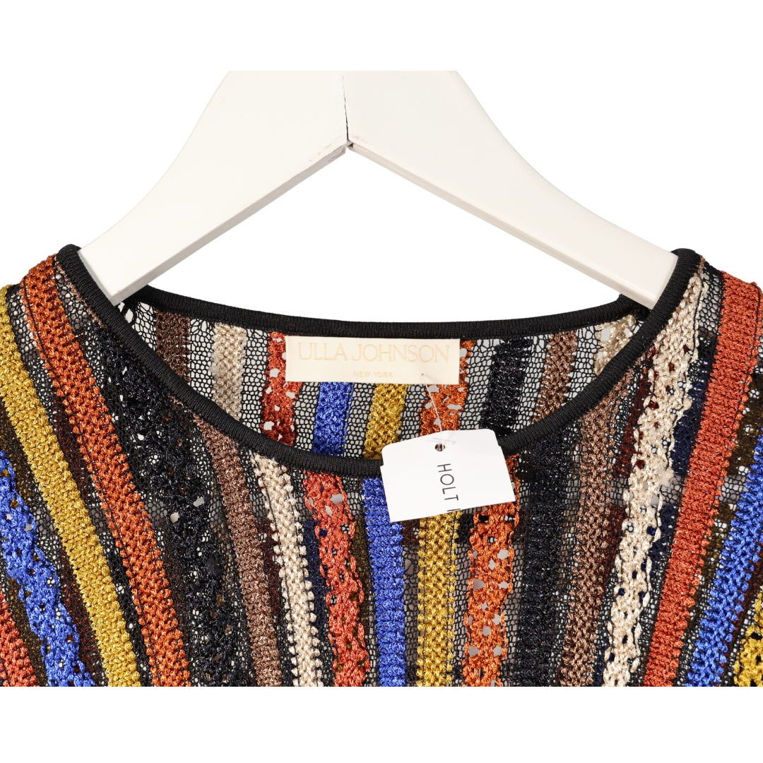 Ulla Johnson Ardith Stripe Jacquard Sweater