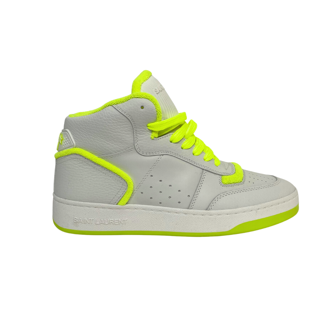 Saint Laurent SL/80 Mid-Top Sneakers
