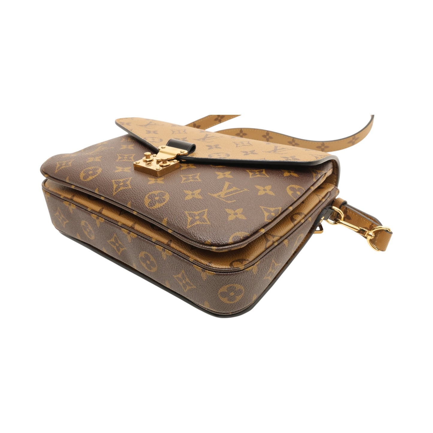 Louis Vuitton Reverse Monogram Pochette Metis Bag w/ Strap