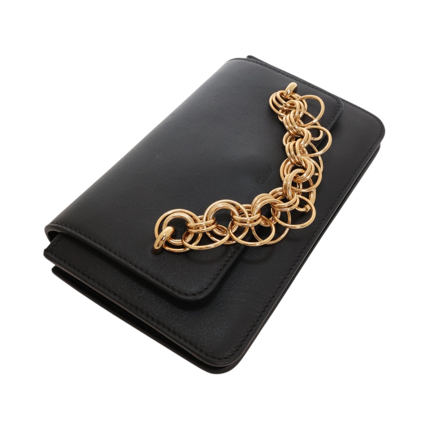 Chloé Drew Bijou Leather Small Clutch/Crossbody Bag