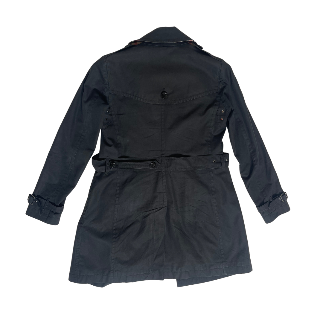 Burberry Brit Double Breasted Trench Coat