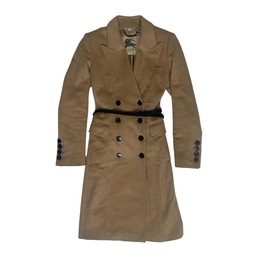 Burberry London Double Breasted Belted Coat