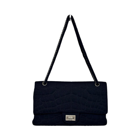 Chanel Jersey Coco's Croc 2.55 Reissue 227 Flap Bag