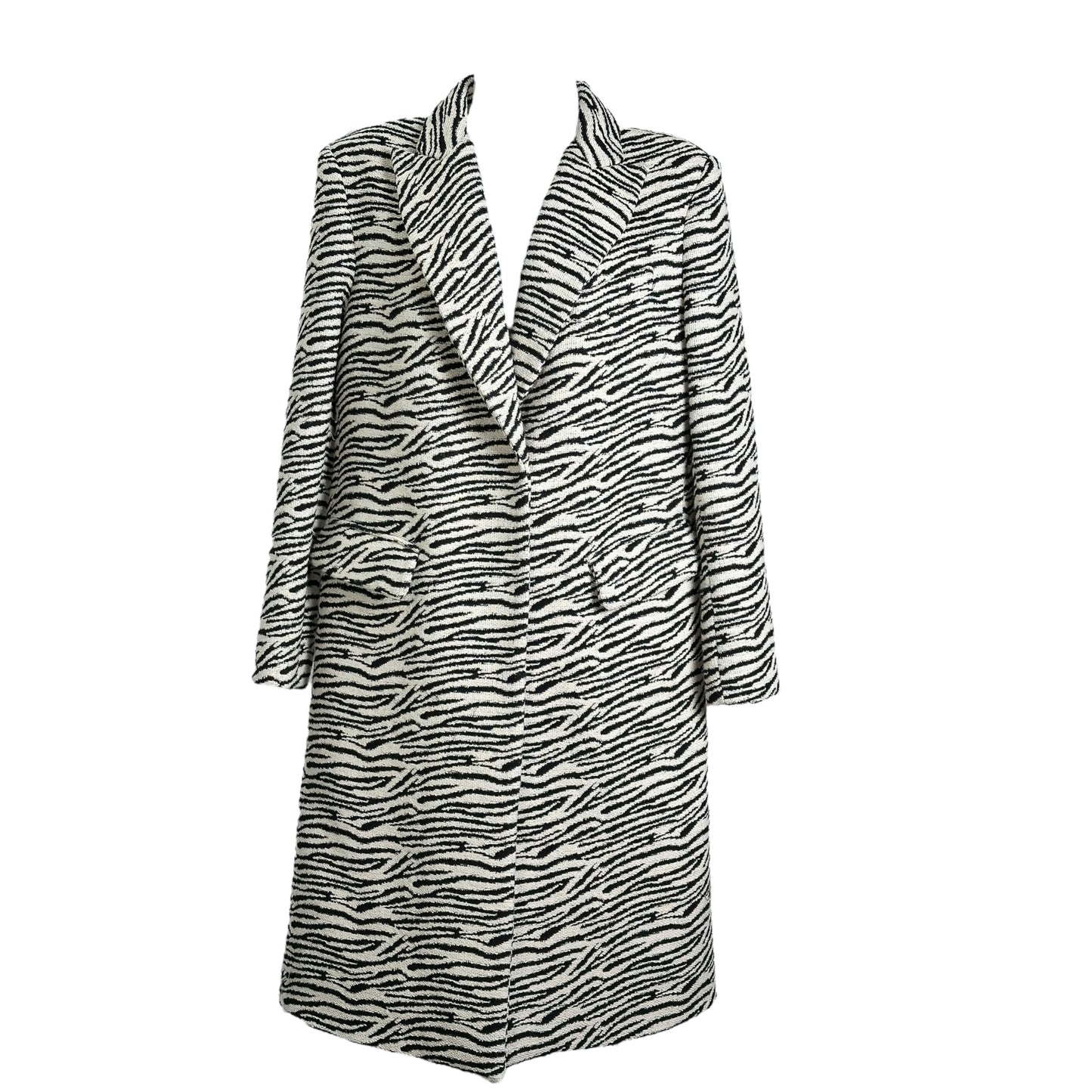 Smythe Zebra Printed Overcoat