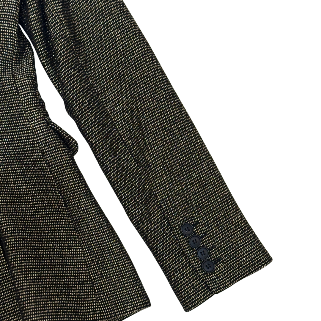 Smythe Metallic Wool Blazer